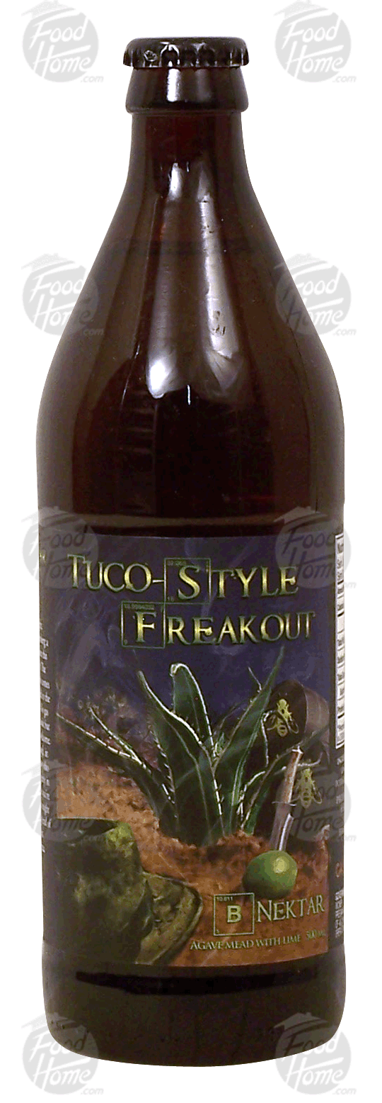 B. Nektar Meadery Tuco-Style Freakout agave mead with lime, 6.5% alc. by vol. Full-Size Picture